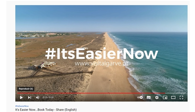 Algarve lança campanha #ItsEasierNow #BookToday