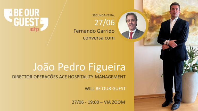 ADHP convida João Pedro Figueira para conversa “Be Our Guest”