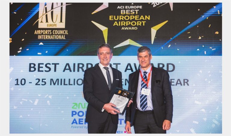 Aeroporto do Porto distinguido como o melhor da Europa pelo ACI