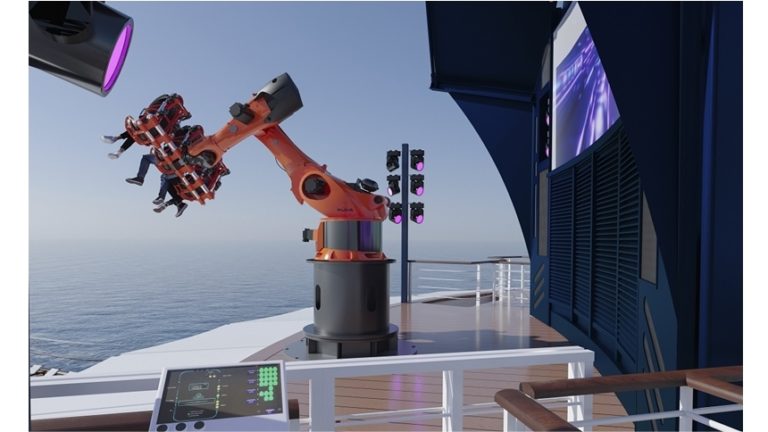 ‘Robotron’ é a nova diversão imersiva a bordo do MSC Seascape