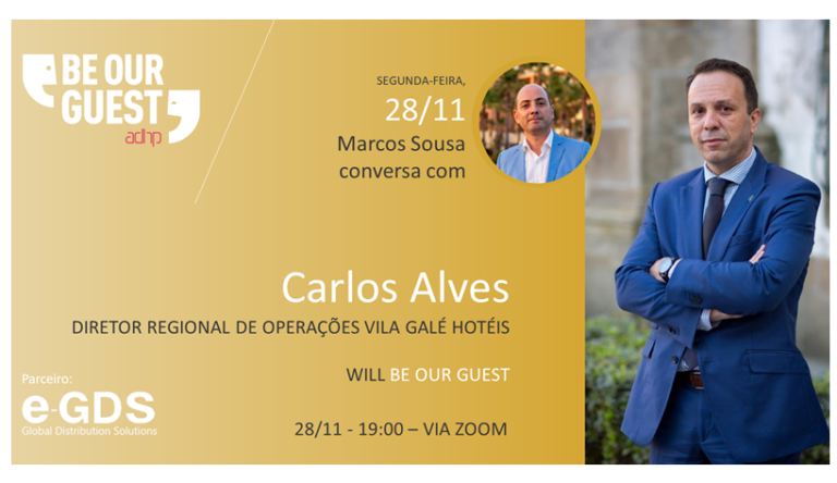 Carlos Alves da Vila Galé na próxima “Be Our Guest”