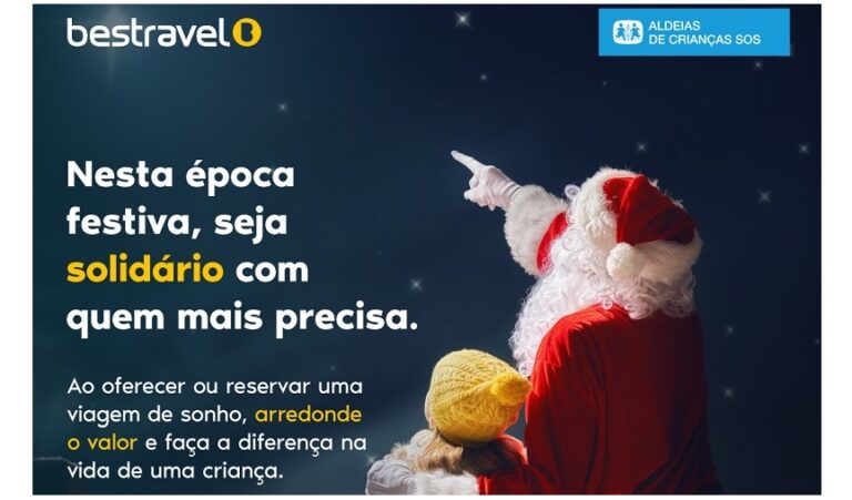 Campanha de Natal da Bestravel vai ajudar Aldeias de Crianças SOS Portugal