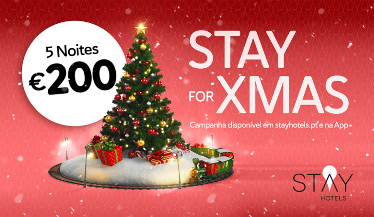 Stay Hotels com campanha “Stay For Xmas” até 25 de dezembro