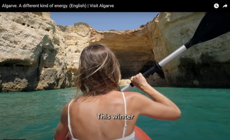 Nova campanha promocional do Algarve quer atrair mais turistas internacionais no inverno