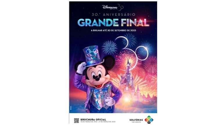 Solférias lança brochura 2023-2024 da Disneyland Paris