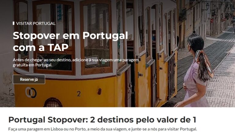 Portugal Stopover da TAP já transportou mais de 83.000 passageiros do Brasil para a Europa 