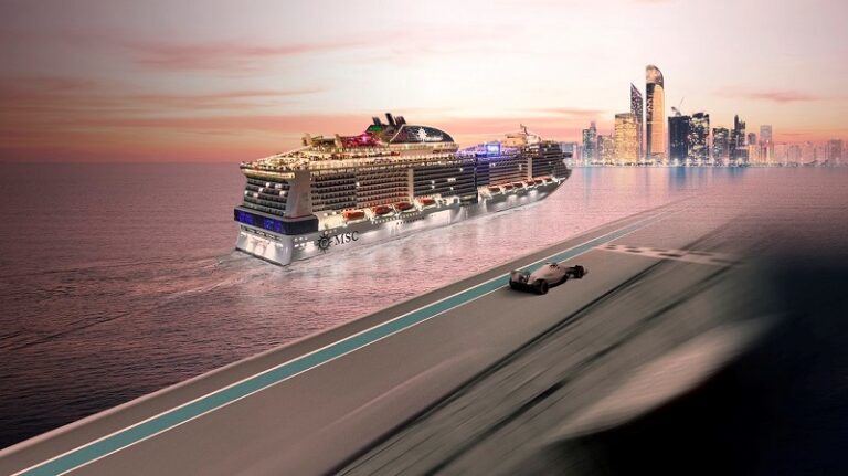 MSC Cruises e Fórmula 1 com pacotes especiais para o Grand Prix em Abu Dhabi