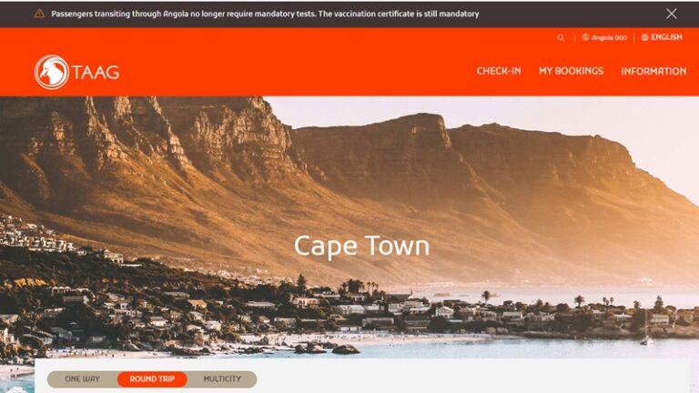 TAAG lança novo website e reforça digitalização de serviços