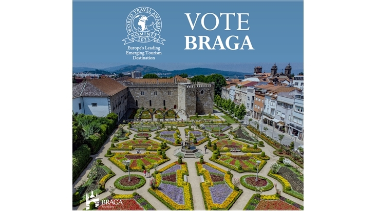 Braga nomeada para os ‘Óscares do Turismo’