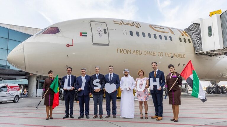 Etihad Airways já liga Abu Dhabi a Lisboa