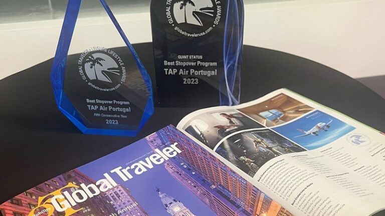 Stopover da TAP eleito o melhor pela 5.ª vez  pela Global Traveler