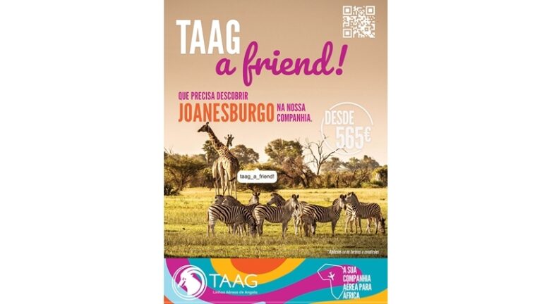 TAAG lança campanha “TAAG A FRIEND” em Portugal