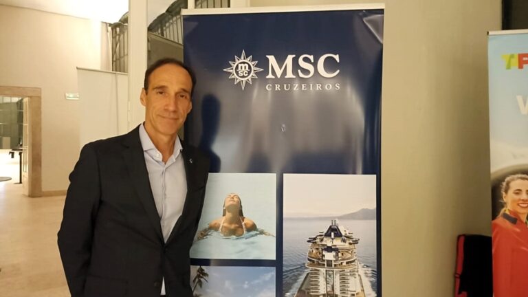 Eduardo Cabrita: Para a MSC Cruzeiros o mercado português deverá crescer “quase 40%” face a 2019