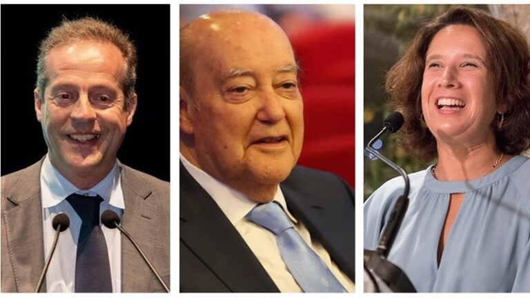 Pinto da Costa, Rita Marques e Ribau Esteves em “Conversas Improváveis” no congresso da APAVT