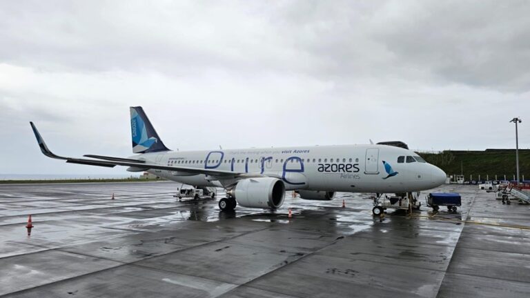 Novo A320neo da Azores Airlines já voa