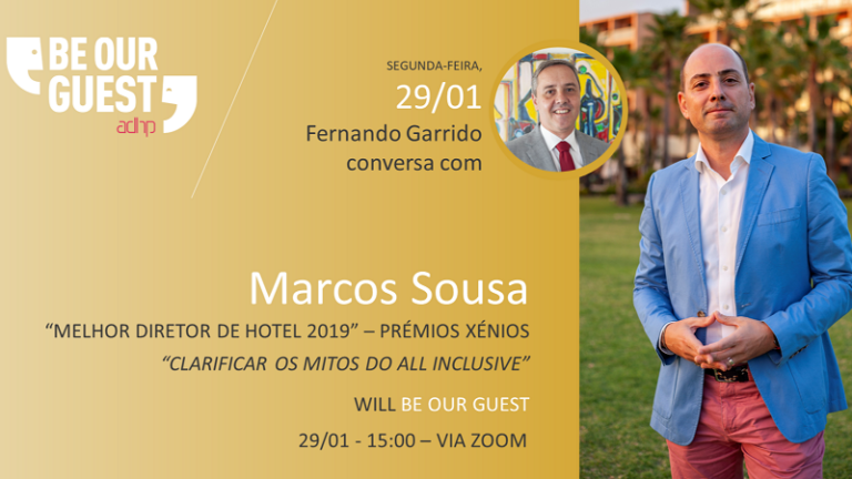 Com novo foco e horário: “Be Our Guest” regressa dia 29 com Marcos Sousa como convidado