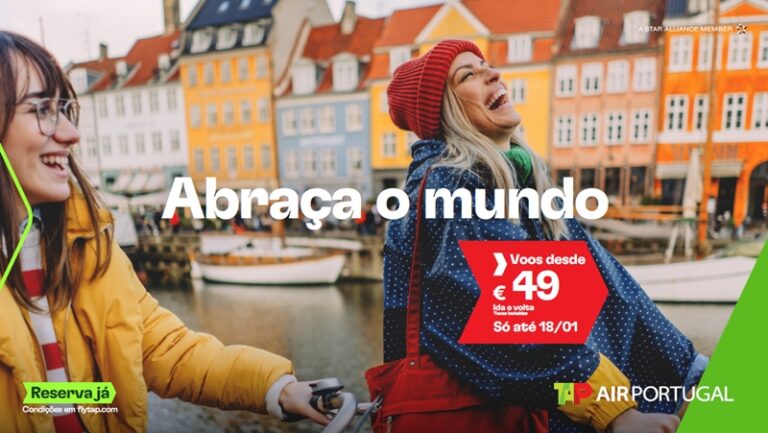 TAP “abraça o mundo” com novas promoções desde Lisboa 