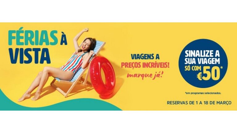 Top Atlântico lança campanha  “Férias à Vista” na BTL com descontos exclusivos