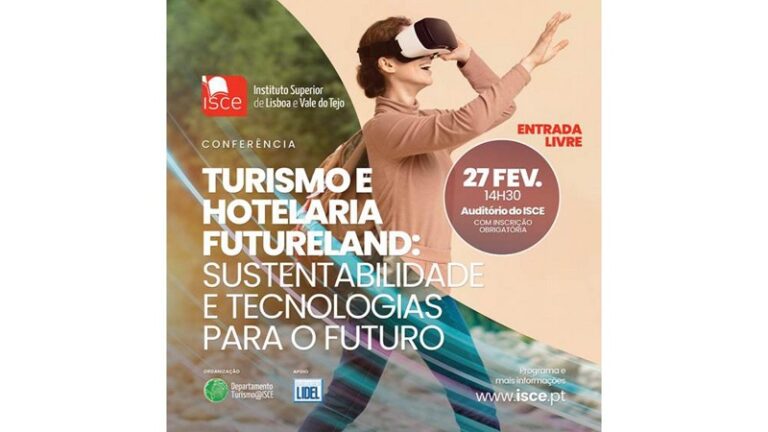 ISCE debate futuro do Turismo e Hotelaria em conferência a 27 de fevereiro