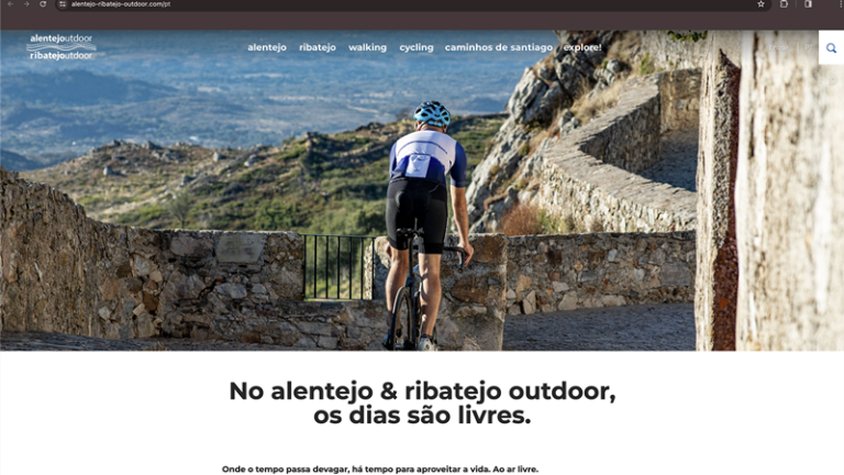 ERT do Alentejo e Ribatejo lançou portal de percursos ‘Walking & Cycling’  