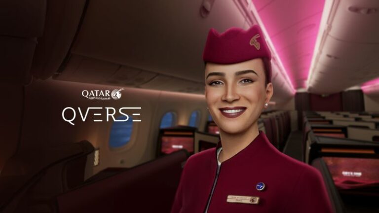 Qatar Airways apresenta primeira tripulação virtual de cabina do mundo com IA