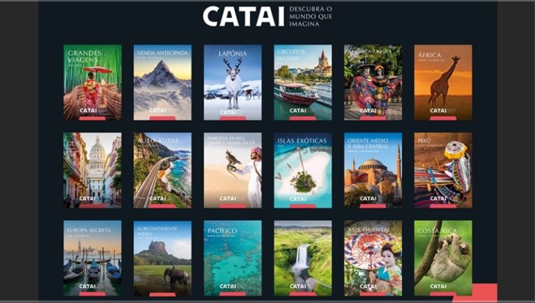 CATAI apresenta catálogo Grandes Viagens 2024-2025